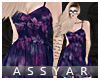-AD- Purple Flower dress