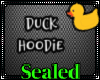 Couple duck hoodie - F