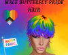 MALE  BFLY PRIDE HAIR