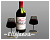 Bottle Red Wine Glasses