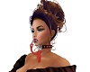 Collar with spikes