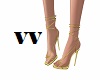 VV | String Heels Gold