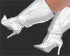 Pretty White Boots