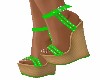 *GREEN*  WEDGES