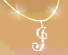 Initial "J" Necklace