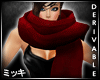! Long Scarf F #Red