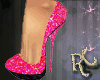 Pink Glitter shoes!!