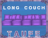 Long Purple Couch