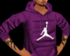 Purple Jordan Hoody
