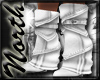 NE~ Raven white boots