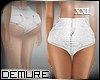 {D}Cute Shorts(Wht) ~Xxl