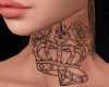e. crown neck tattoo !
