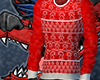 PixPaw Xmas Sweater-Red