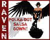 POLKA DOT SALSA GOWN!
