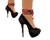 Black/Red Heels