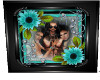 My Loves Teal frame