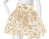 Vi Clock beige skirt