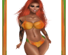 Bikini Orange Summer