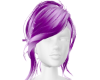 elegant hair purple