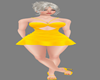 !    YELLOW  MINI DRESS