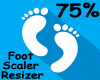 Foot Scaler Resizer 75%