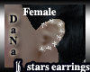 [DaNa]16 stars earrings