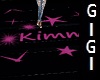 Kimmy floor sign