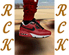 RCK§Shoes Red & Black
