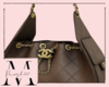 C 25Tote BrownGLD