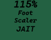 115% Foot Scaler