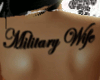 [JV]Military Wife Tattoo