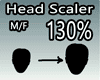 Scaler Head 130% M/F