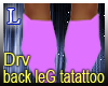 Derivable back leg tatto