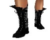  BLACK/SPIKE  BOOTS