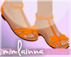|M| Orange Sandals