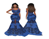 Blue TeaFull Gown