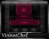 [VC} Kiss Chair Blk/pink