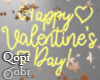 Valentines Yellow Neon
