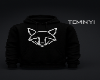 Wolf Black Hoodie