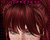[N] Joyce Red Bangs Hair