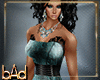 Abalone Teal Gown