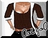 Brown long sweater
