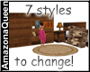 Bed 7 Styles! w Triggers