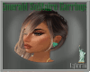 Emerald Solitaire Earrin