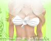 |T| White Bikini Top