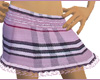 Sweet pink plaid skirt