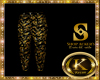Golden Flowers Pants