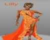 [LWR]Orange Formal Dress