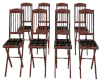 Wood Folding Chairs 2