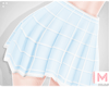 x Skirt Grid Blu